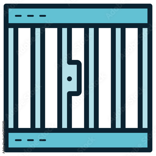 prison jail illustration