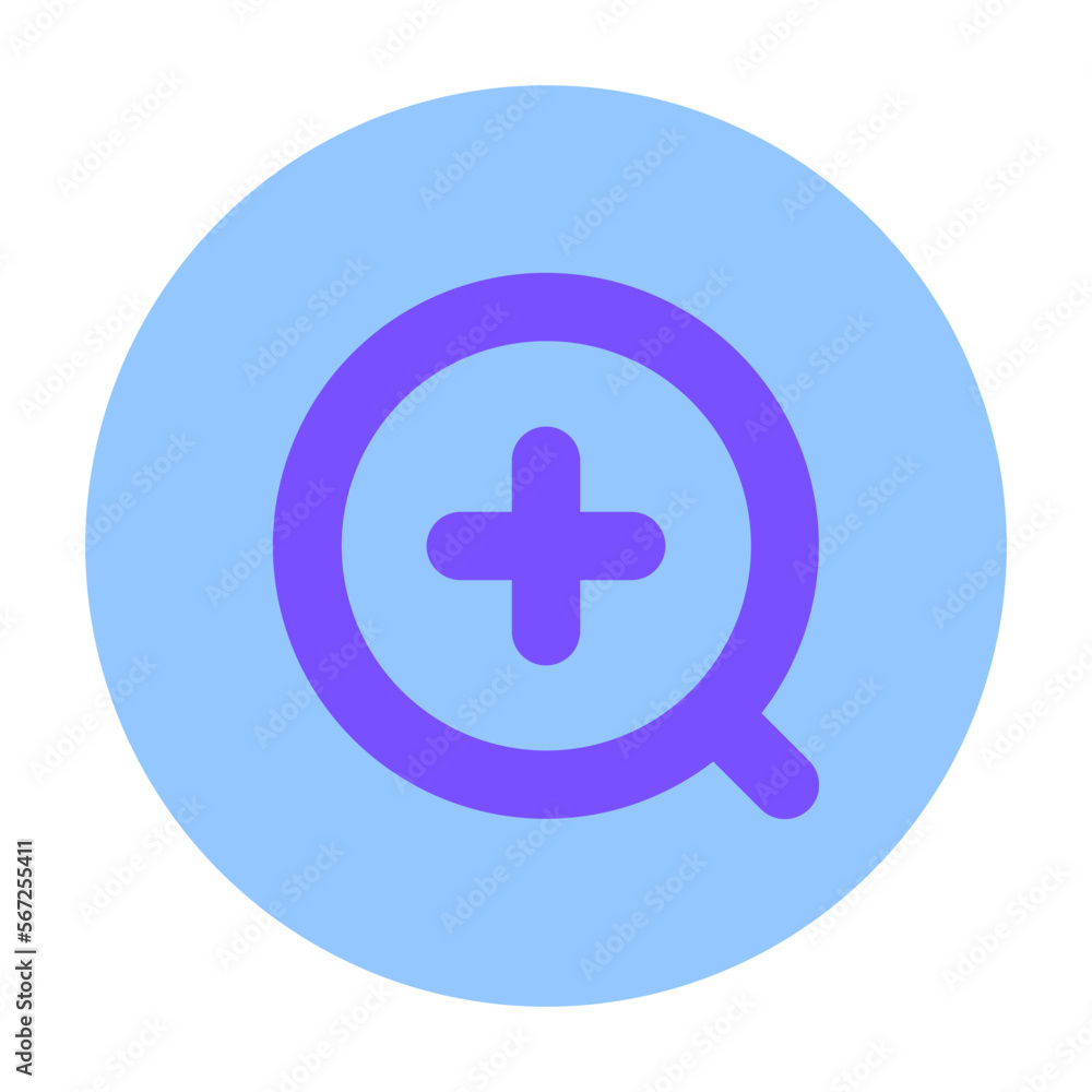 zoom in flat icon zoom in flat icon