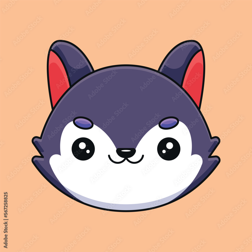 cute wolf head cartoon mascot doodle art hand drawn outline concept vector kawaii icon illustration cute wolf head cartoon mascot doodle art hand drawn outline concept vector kawaii icon illustration