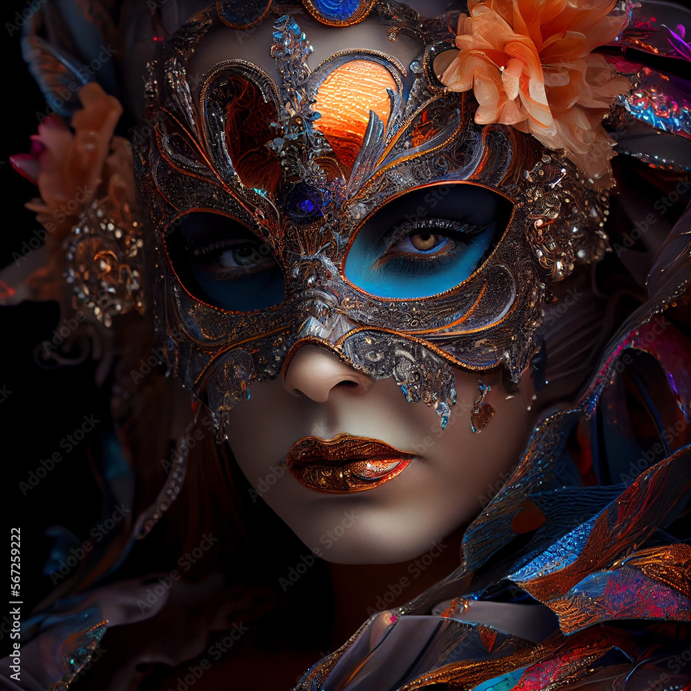 Masquerade, Women, AI