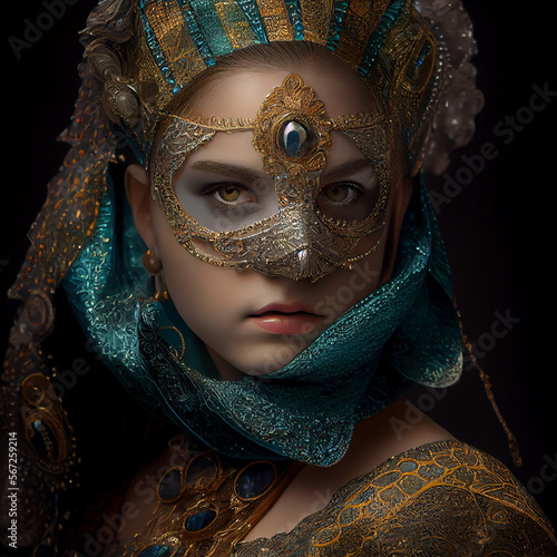 Masquerade, Women, AI