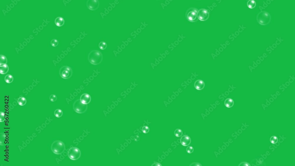 Soap bubble on green screen background motion graphic effect. Soap bubble on green screen background motion graphic effect.