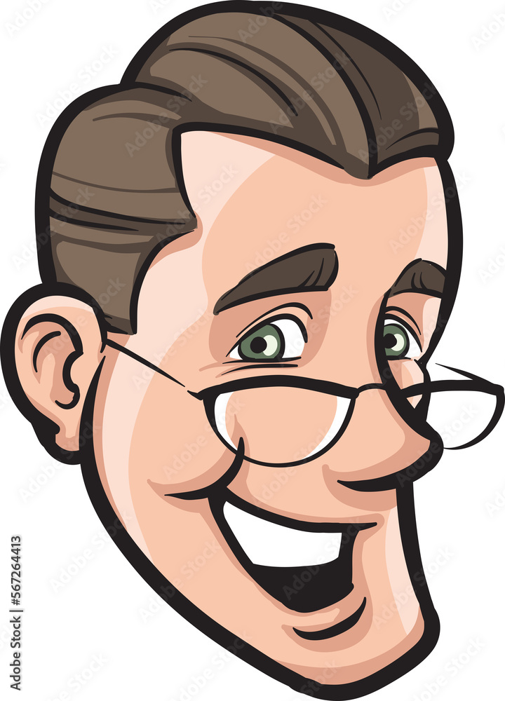 cartoon smiling teacher face - PNG image with transparent background cartoon smiling teacher face - PNG image with transparent background