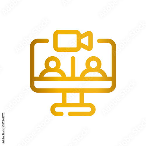 videocall gradient icon