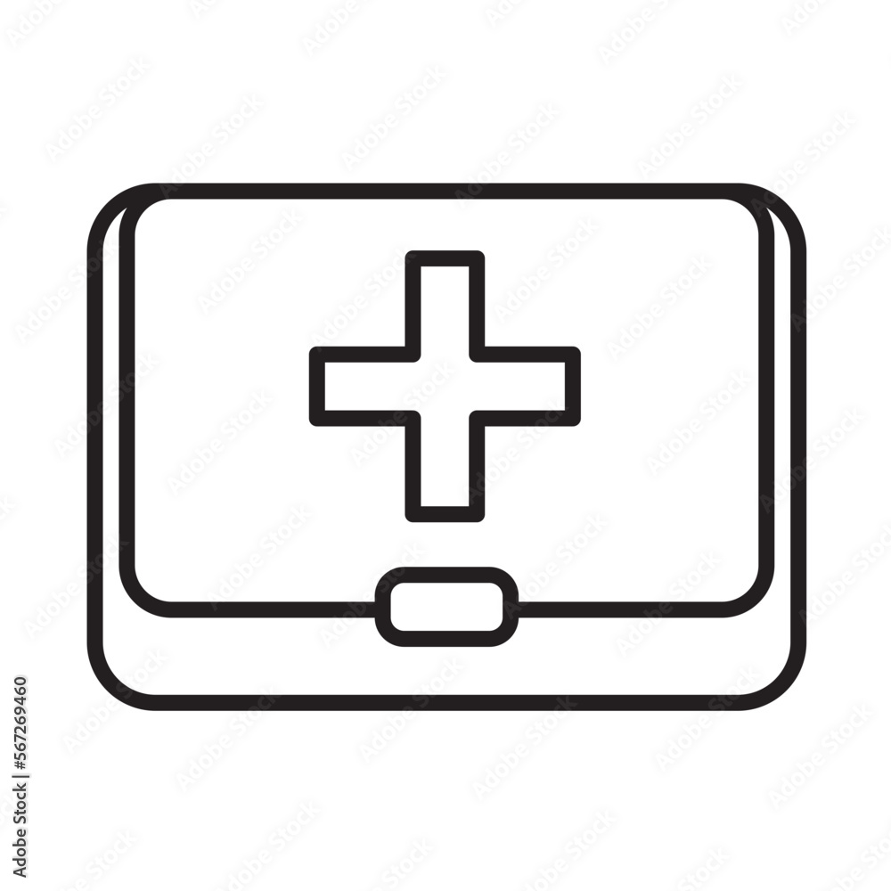 FIRST AID design vector icon FIRST AID design vector icon
