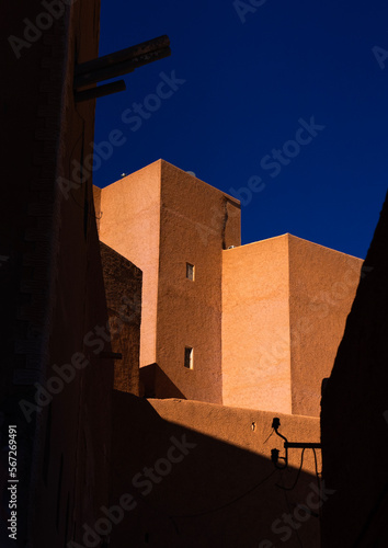 Old houses in Ksar El Atteuf, North Africa, Ghardaia, Algeria photo