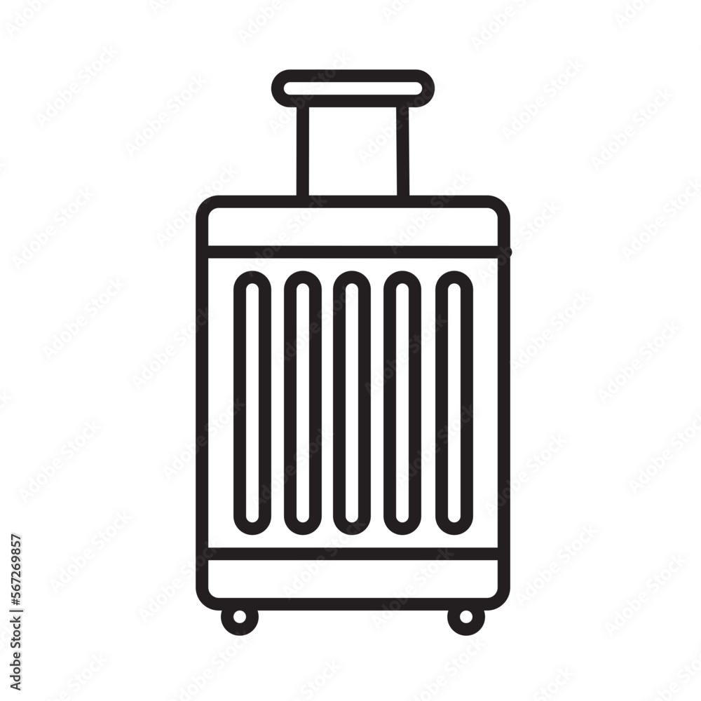 SUITCASE design vector icon SUITCASE design vector icon