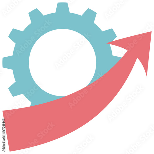 enhanced flat style icon