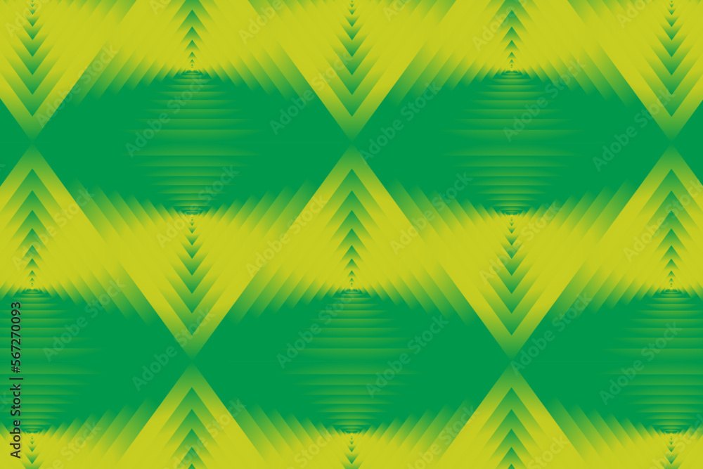 Obraz premium Abstract vector background with triangles, gradient colors and glowing effects 