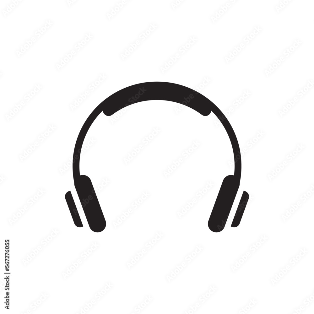 Headphones icon vector design templates Headphones icon vector design templates