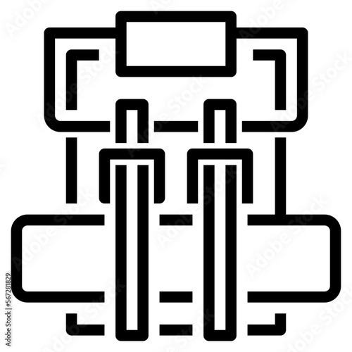 Backpack icon
