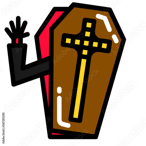 coffin icon