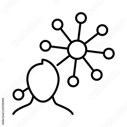 Affiliate connect design vector icon