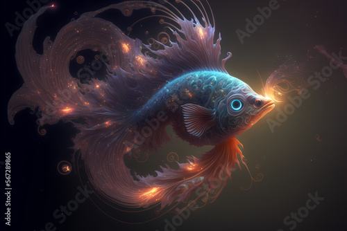 Spirit animal - Fish, Generative AI