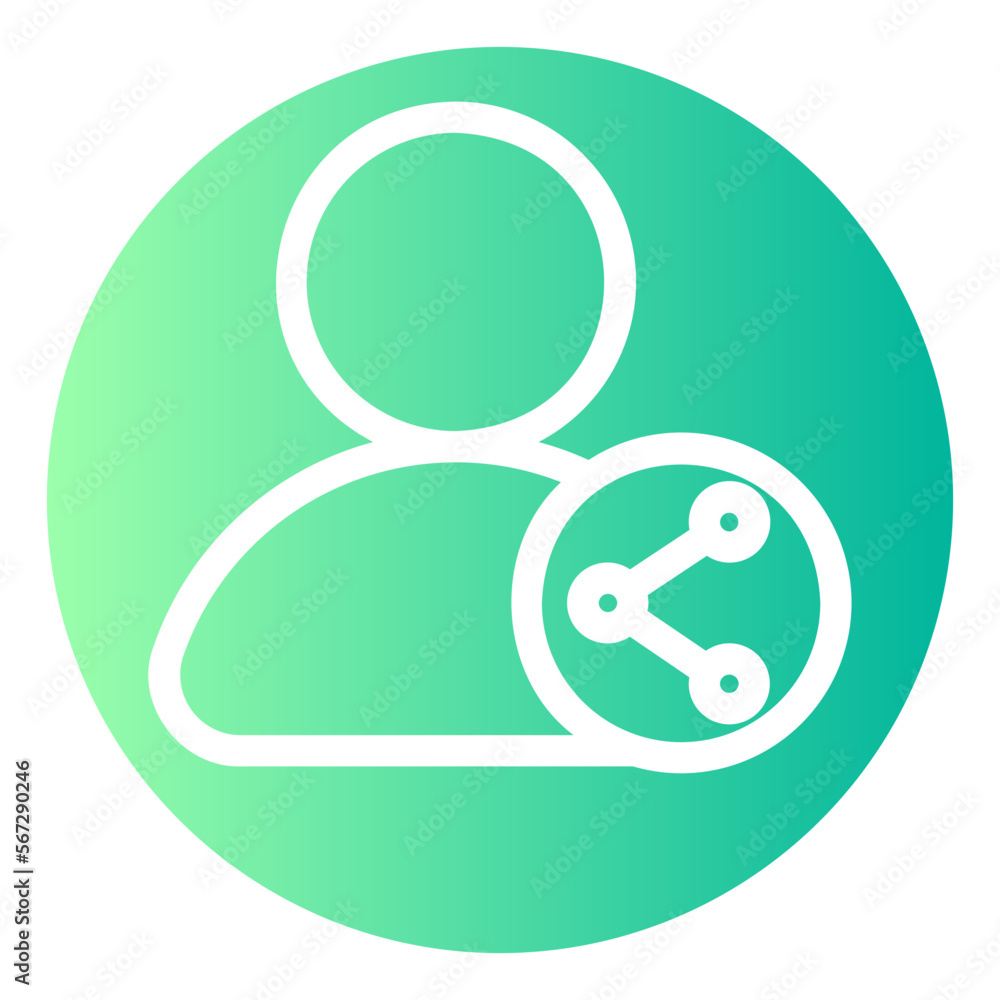 share gradient icon share gradient icon