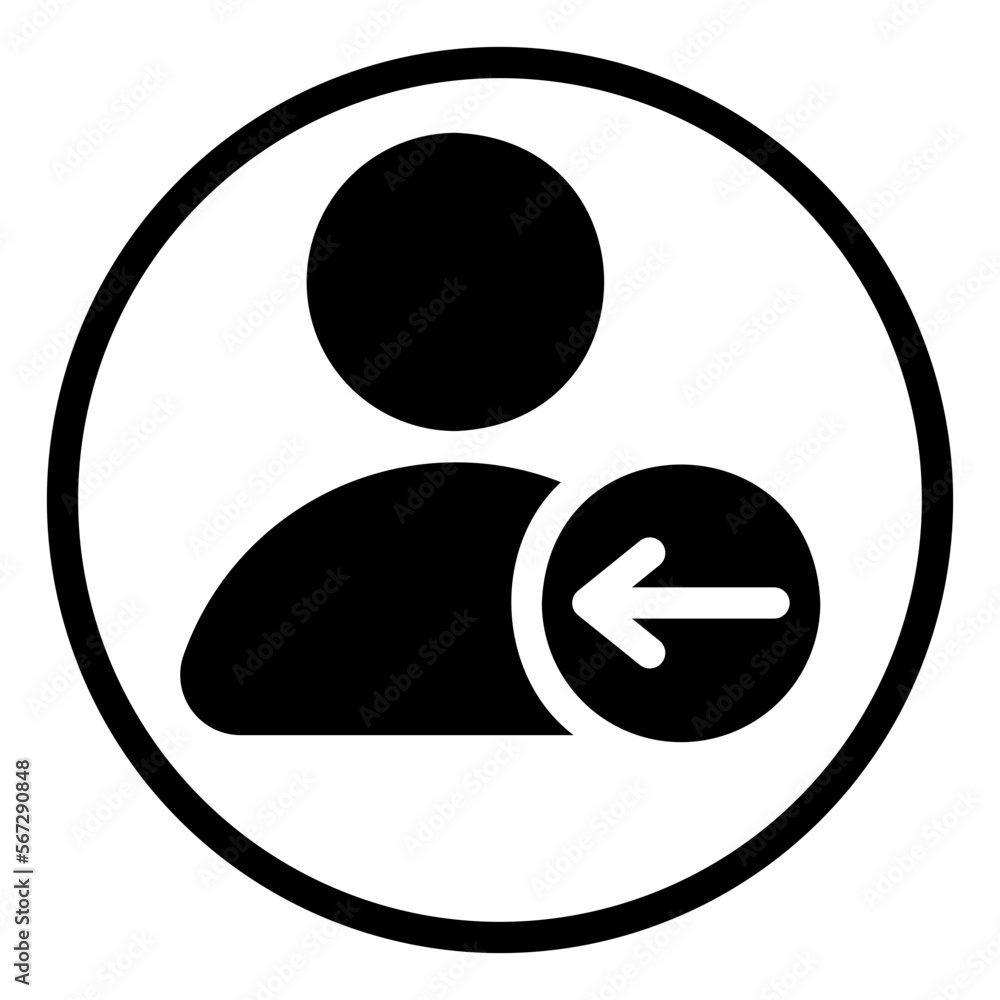 Logout glyph icon Logout glyph icon