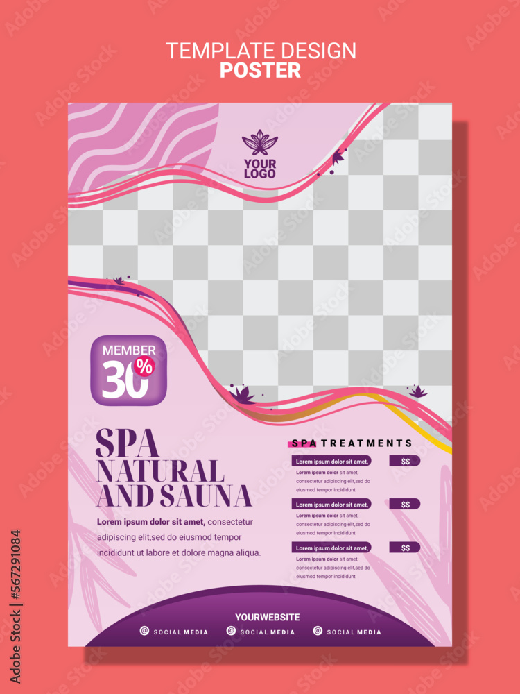 flyer template for spa and salon promotion flyer template for spa and salon promotion