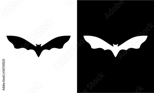 logo black and white batman