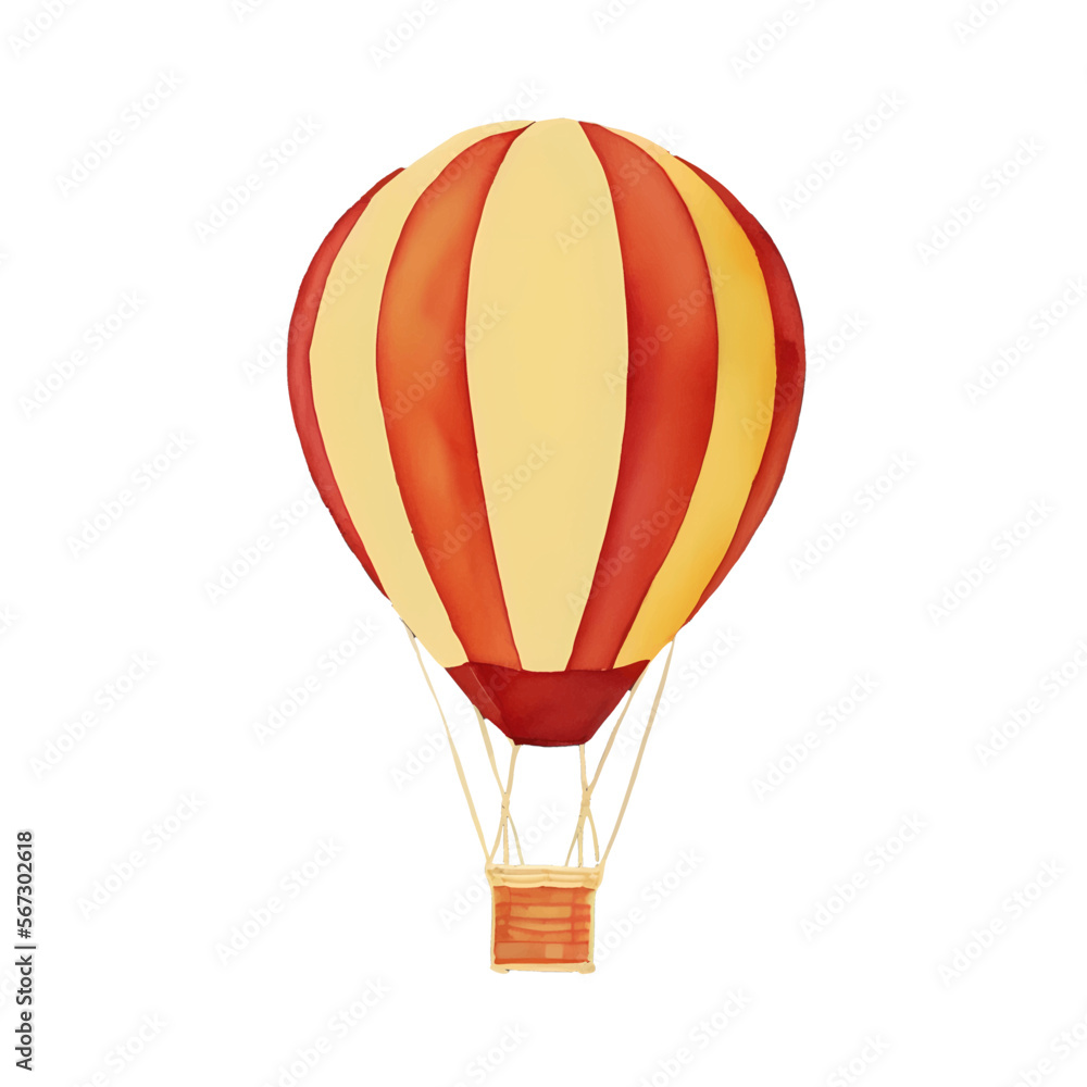 Obraz premium digital drawing with watercolor style illustration