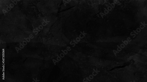 Old black background. Grunge texture. Dark wallpaper. Blackboard