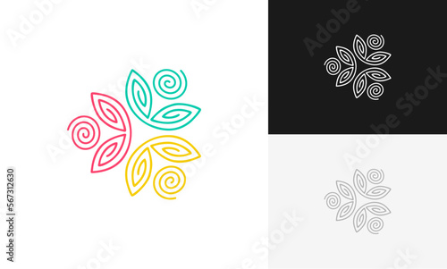 Wallpaper Mural community people, social community, global community, human family logo abstract design vector Torontodigital.ca