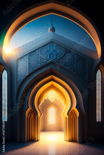 islamic architecture background