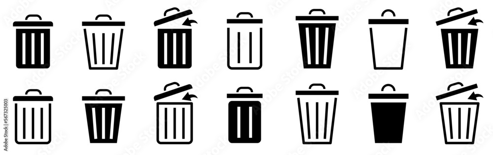 Office Trash Can Vector Art, Icons, and Graphics for Free Download
