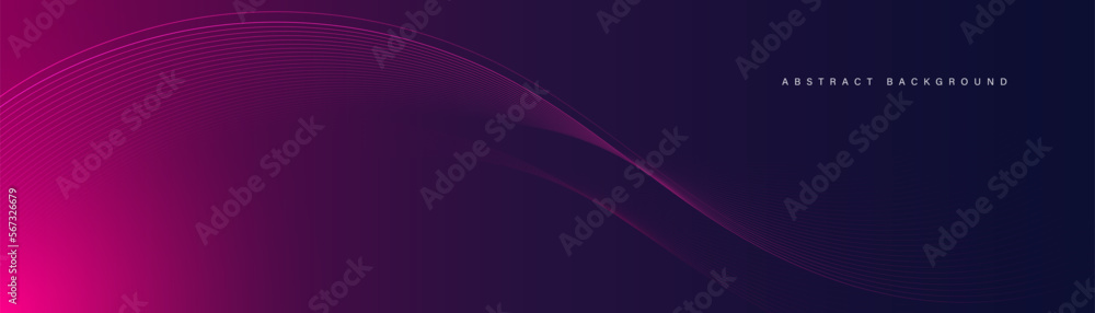 Photo & Art Print Abstract pink and purple gradient background with ...