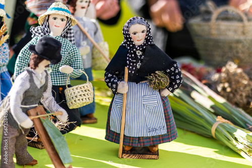 Wallpaper Mural Typical handcrafted dolls of Portuguese figures Torontodigital.ca