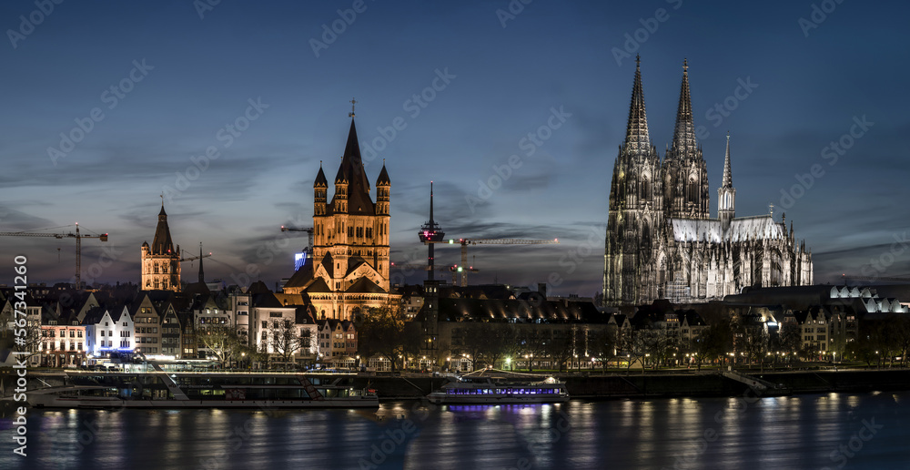 Cologne skyline