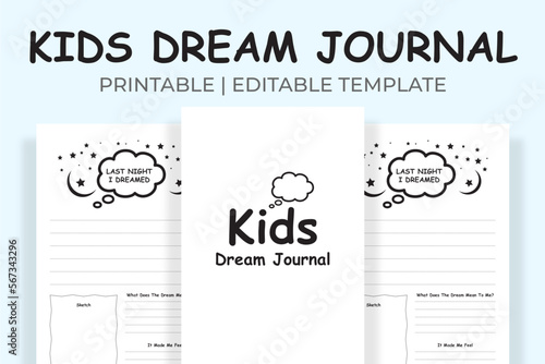 Kids Dream Journal