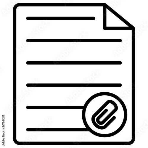 Paperclip Icon