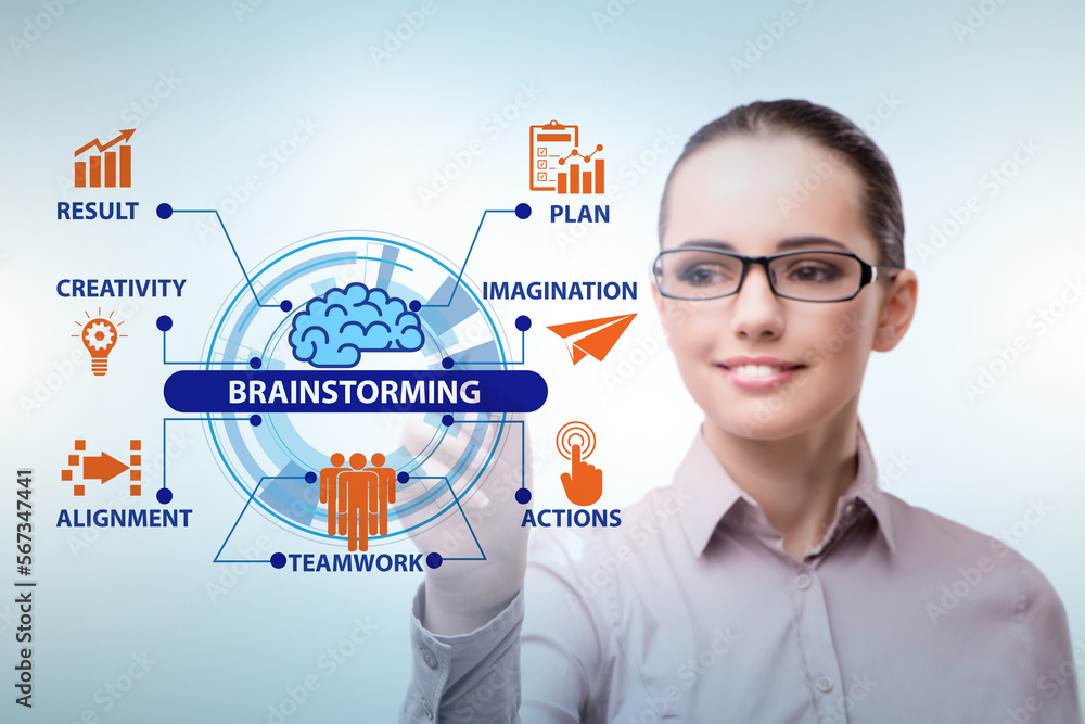 Concept of brainstorming as a solution tool Concept of brainstorming as a solution tool