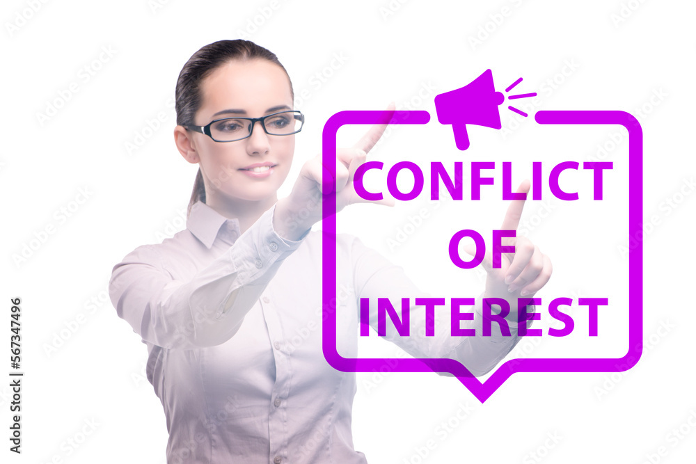 Conflict of interest concept in ethical business Conflict of interest concept in ethical business