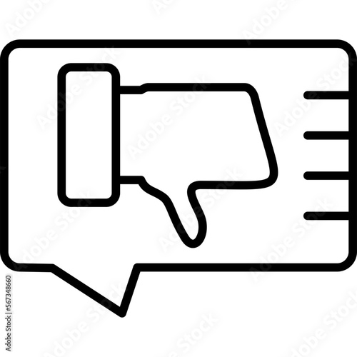 Dislike  Icon