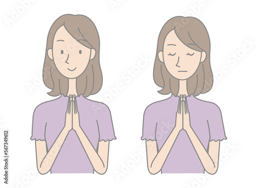 woman-praying-with-hands-together