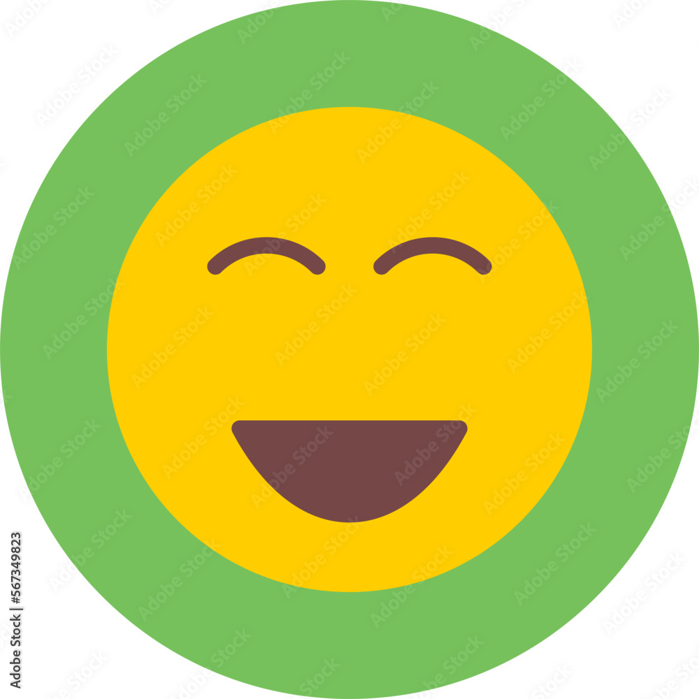 Fototapeta premium Happy Icon