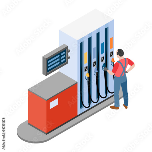 Fuel Filling Column Composition