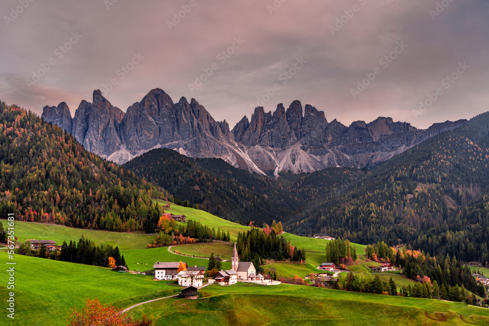 dolomity, Alpy, góry, Italia - obrazy, fototapety, plakaty 