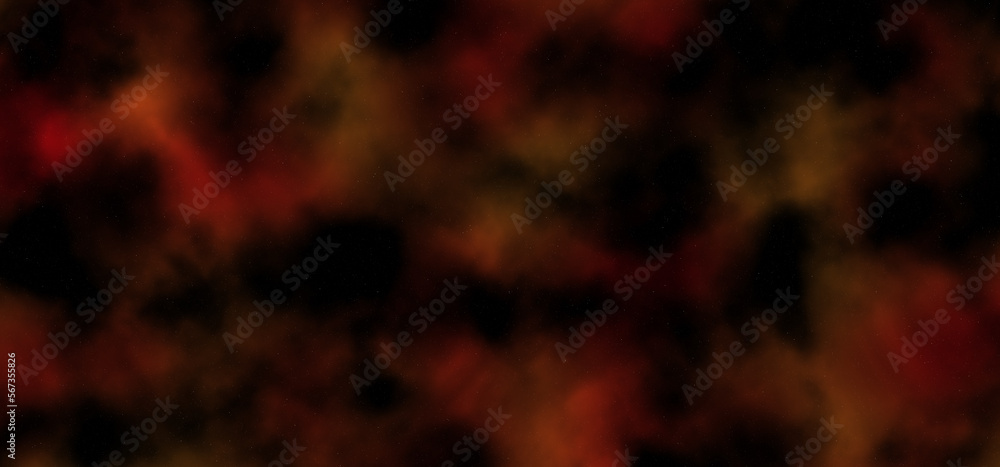 Digitally rendered  starry abstract background with bokeh