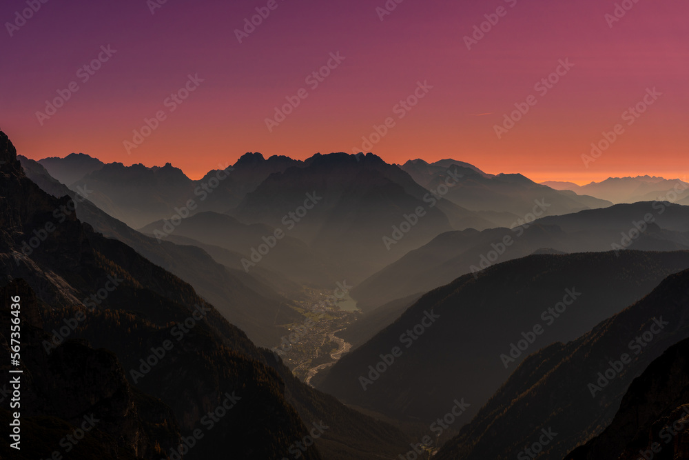 dolomity, Alpy, góry, Italia