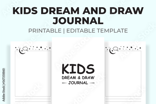 Kids Dream And Draw Journal