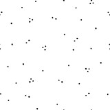 Dots Seamless Patterns Vector Set. Abstract geometric pattern. Vector seamless black and white circle background. Irregular shapes. Modern stylish dot texture. Trendy print