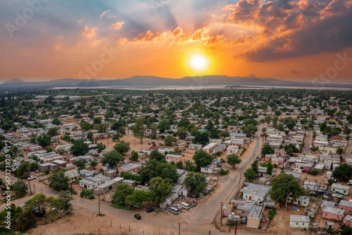 aerial  Gaborone