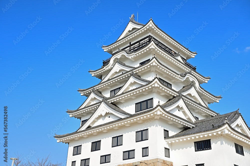 令和の大普請 復元された福山城　広島県福山市