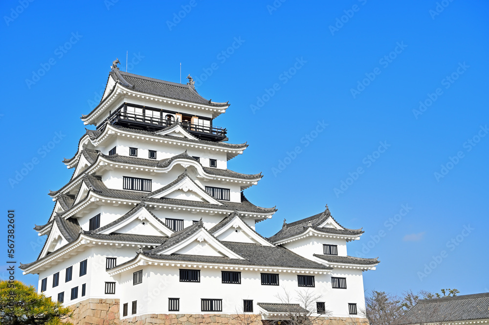 令和の大普請 復元された福山城 広島県福山市 令和の大普請 復元された福山城 広島県福山市