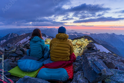 Pica d'Estats Bivac vivac Catalan pyrenees