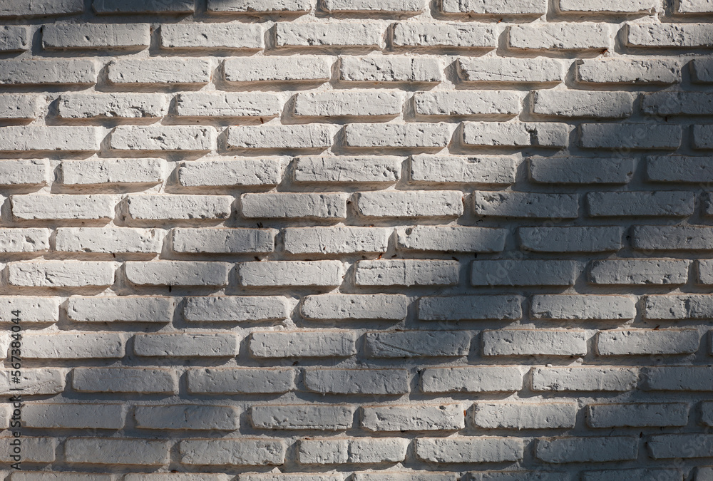 Background of white brick wall Background of white brick wall