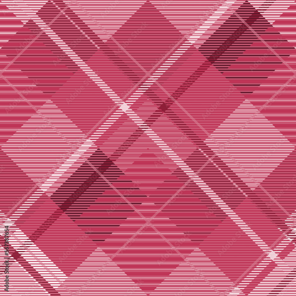 Seamless tartan plaid pattern in Crimson Pink Tone. Seamless tartan plaid pattern in Crimson Pink Tone.