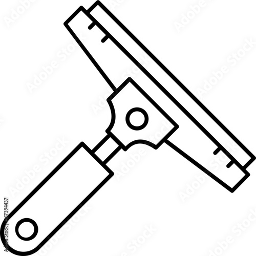 Moping tool Vector Icon

